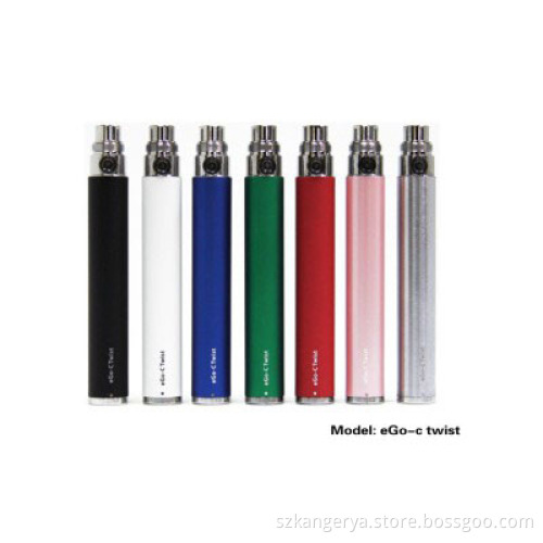 650mAh/900mAh/1100mAh/1300mAh 3.2-4.8V E Cigarette, E-Cigar, E-Cig EGO-C Twist